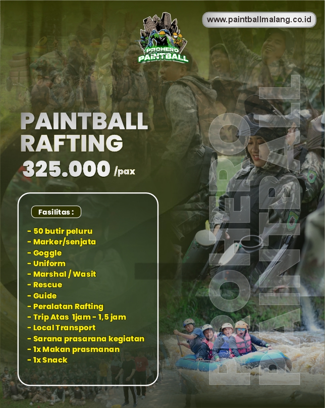 paket paintball, paket rafting, paket prohero, paket paintball rafting, paket paintball batu, paintball malang, batu paintball,