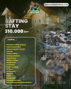 paket rafting dan menginap
