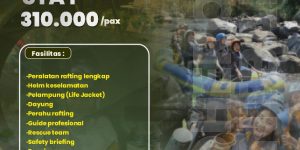 paket rafting dan menginap