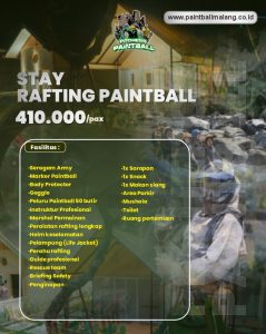 paket Paintball - Rafting dan Menginap