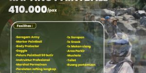 paket Paintball - Rafting dan Menginap
