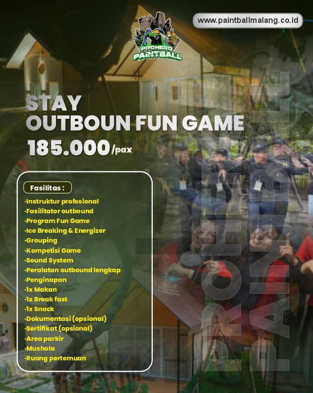 Paket Outbound Fun Game dan Menginap